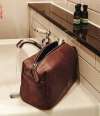 QD879 Quadra NuHide® Wash Bag Tan colour image